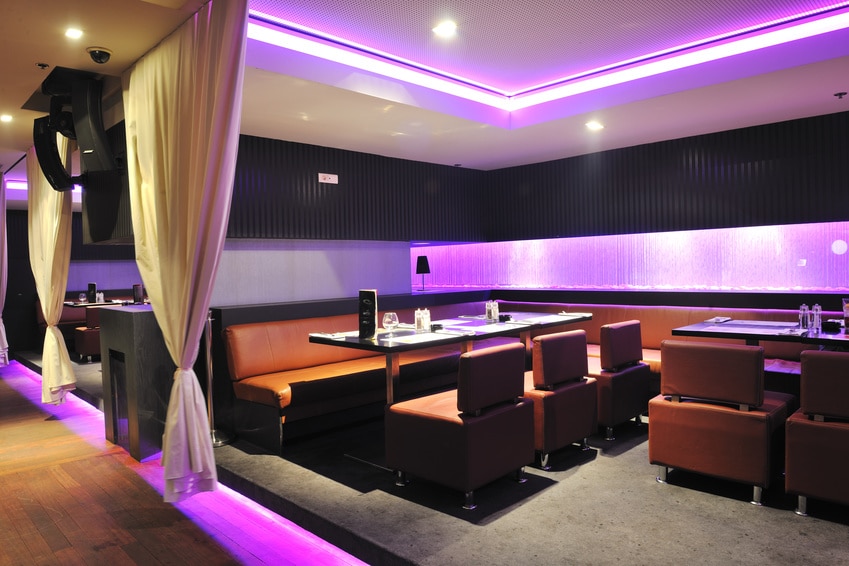 Modern bar restaurant club indoors