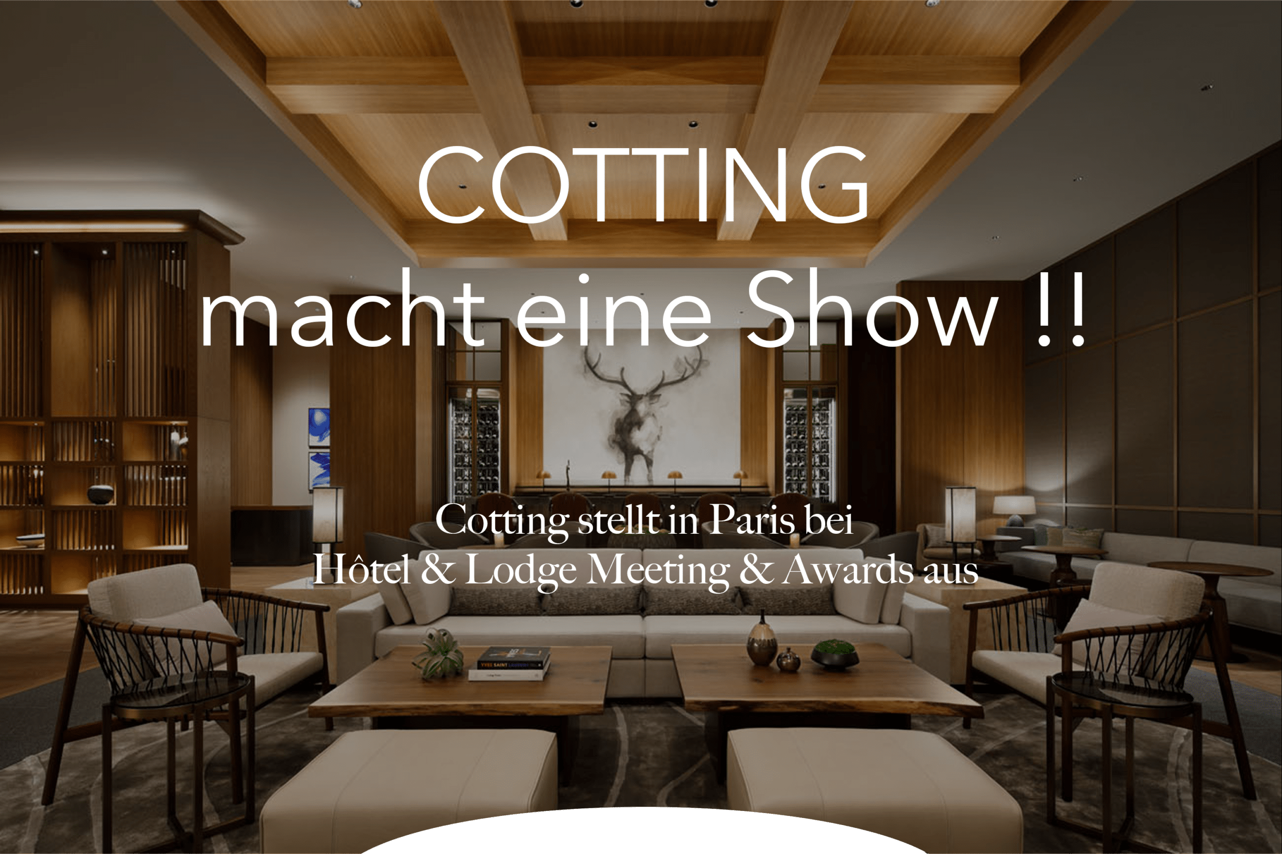 You are currently viewing COTTING macht eine Show !!