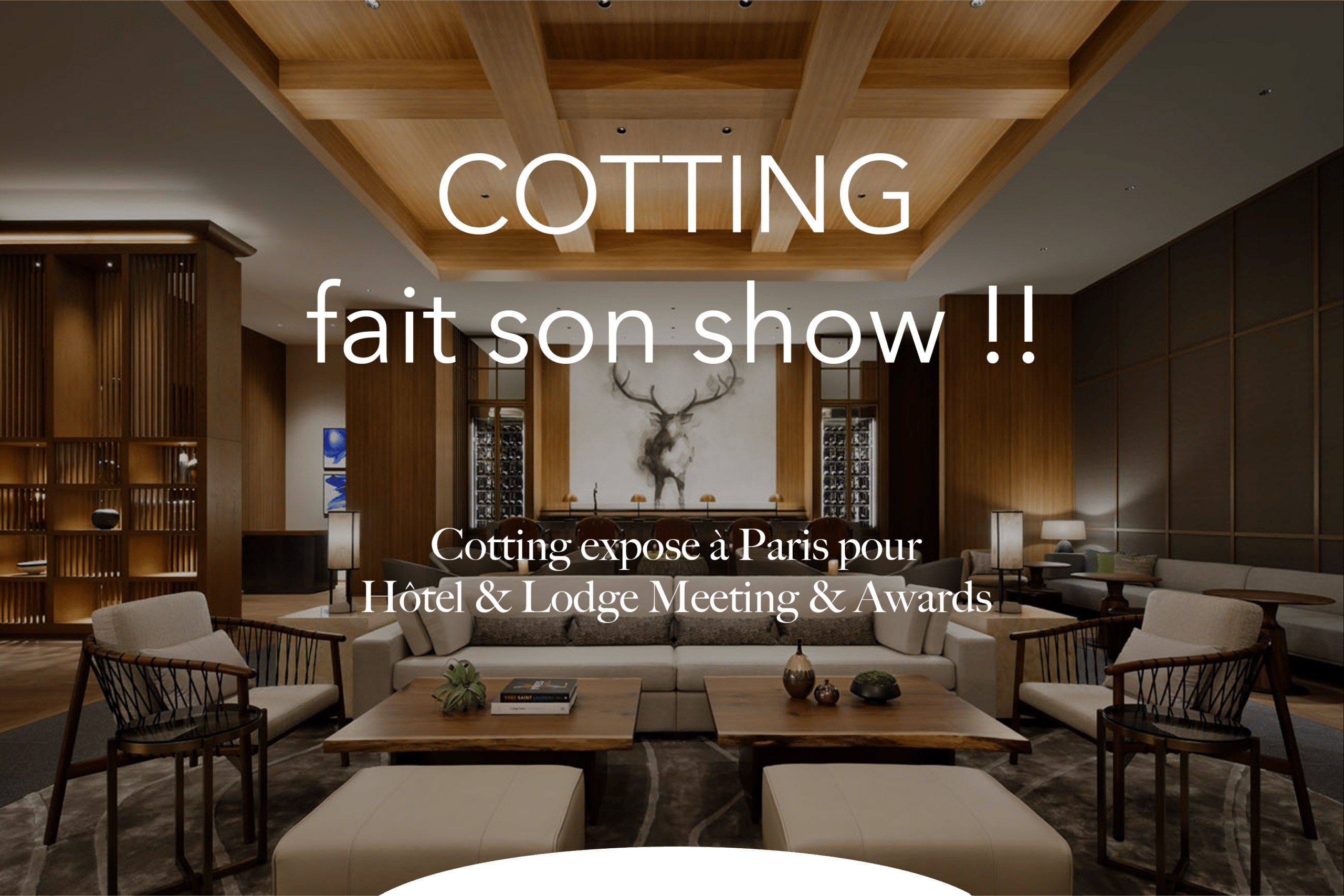 You are currently viewing COTTING fait son show !!